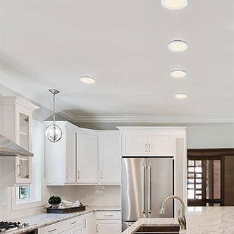 6” Slim LED Downlight w/ Night Light 900 Lumens 2700K-5000K